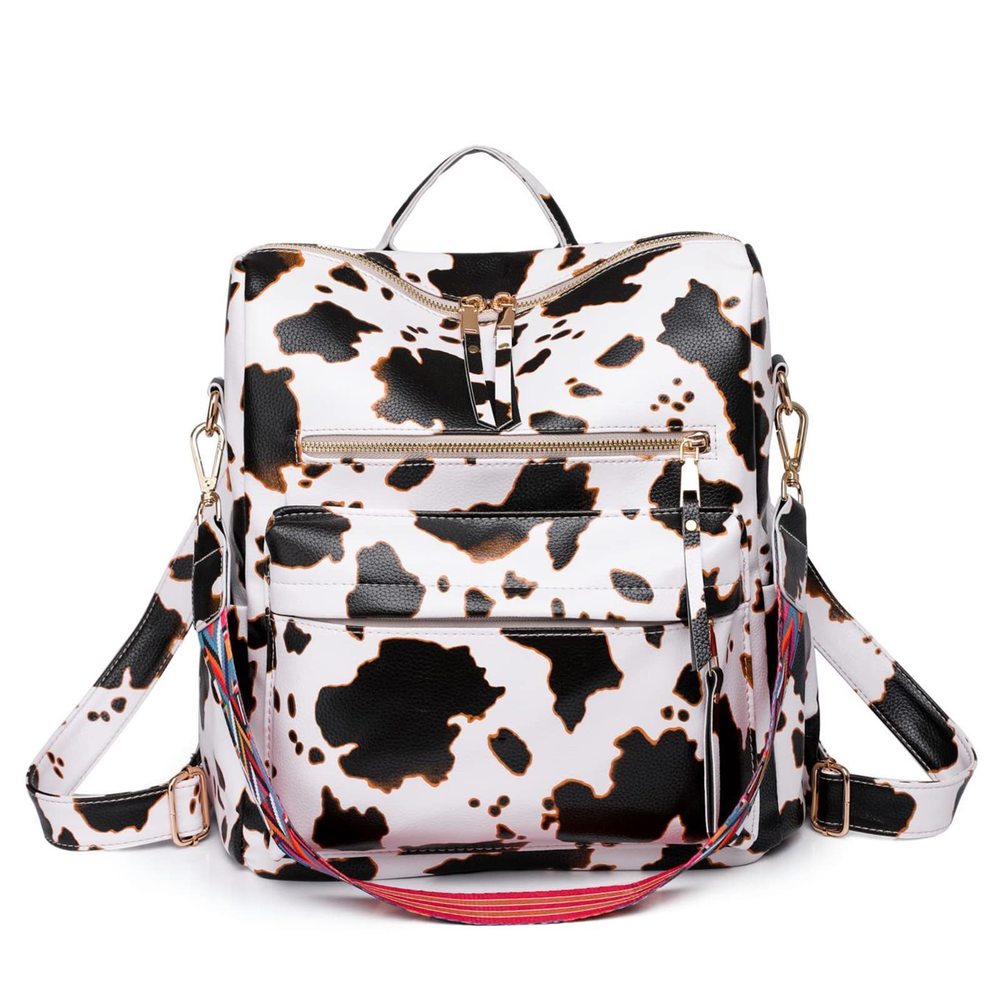 Backpack Purse Vintage Rucksack Convertible Shoulder Bag Travel <3